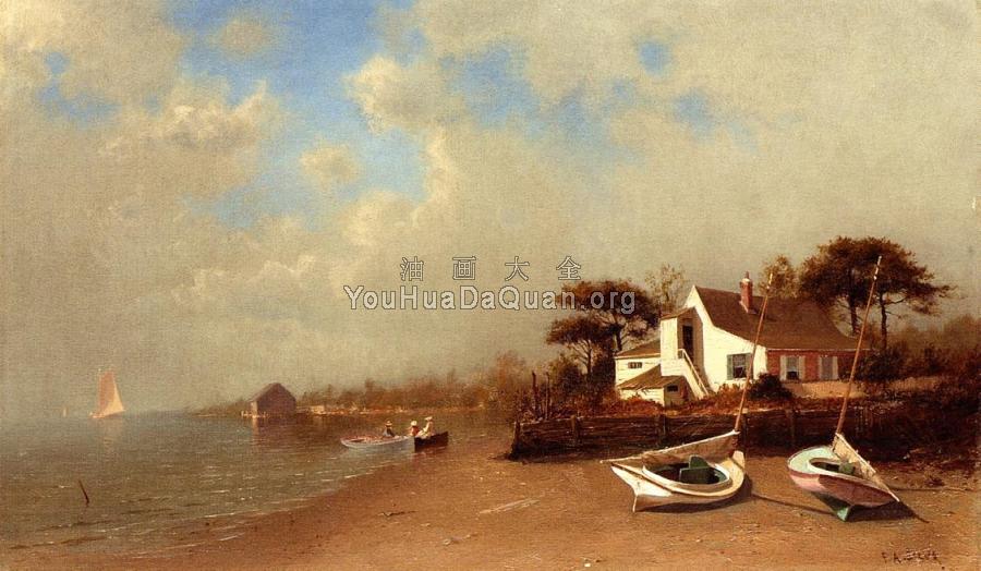 Barnegat Bay, New Jersey - 弗朗西斯·奥古斯塔斯·席尔瓦